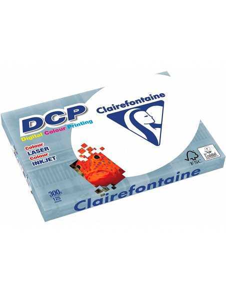 Papel fotocopiadora clairefontaine din a4 300 gramos paquete de 125 hojas