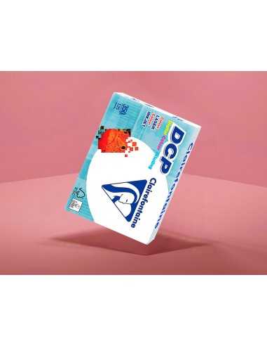 Papel fotocopiadora clairefontaine din a4 350 gramos paquete de 125 hojas
