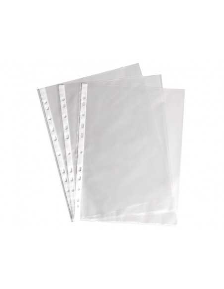 Funda multitaladro saro folio 90 mc pvc cristal caja de 100 unidades