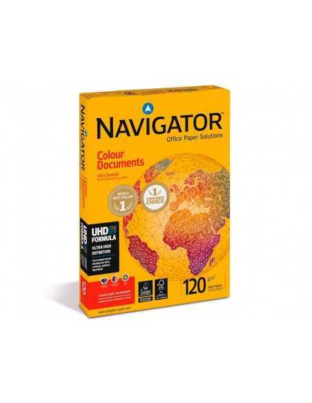 Papel fotocopiadora navigator din a3 120 gramos paquete de 500 hojas