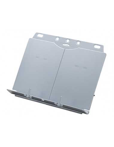 Atril fellowes para libros plastico gris medidas 244x295x50 mm