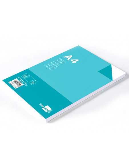 Papel liderpapel a4 8og/m2 liso paquete de 100 hojas + 10 hojas gratis