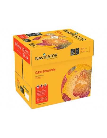 Papel fotocopiadora navigator din a4 120 gramos paquete de 250 hojas