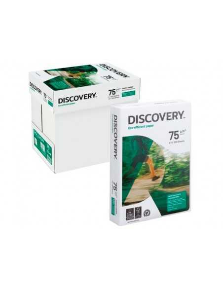 Papel fotocopiadora discovery din a4 75 gramos papel multiuso ink-jet y laser paquete de 500 hojas