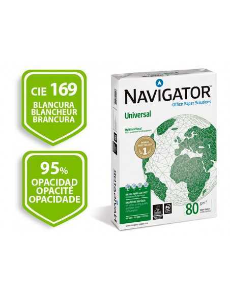 Papel fotocopiadora navigator din a3 80 gramos papel multiuso ink-jet y laser paquete de 500 hojas Papel fotocopiadora navigator din a3 80 gramos papel multiuso ink-jet y laser paquete de 500 hojas