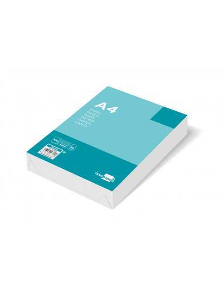 Papel liderpapel a4 80g/m2 sin taladros cuadro 4 mm paquete de 100 hojas Papel liderpapel a4 80g/m2 sin taladros cuadro 4 mm paquete de 100 hojas