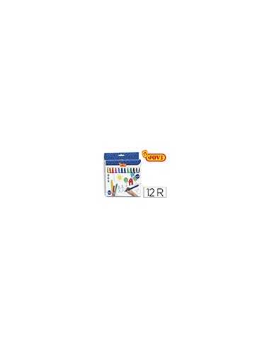 Rotulador jovi maxi 13 mm caja de 12 unidades colores surtidos
