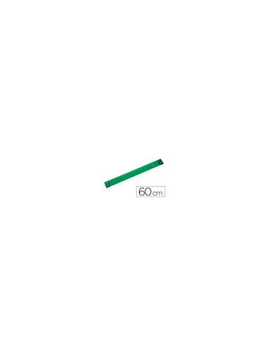 Paralex faber castell 60 cm plastico verde