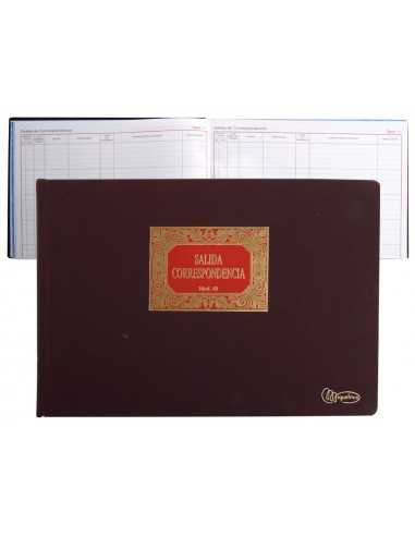 Libro miquelrius n.43 folio apaisado 100 hojas salida de correspondencia