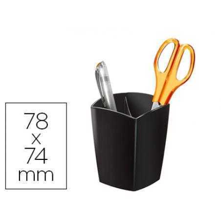 Cubilete portalápices cep magnetico negro 78x74x95 mm