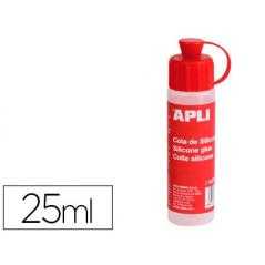 Cola de silicona apli líquida bote de 25ml