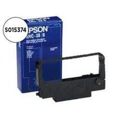 Cinta impresora epson orig. tm-300/tm-u200/tm-u210/tm-375 erc-38b negra