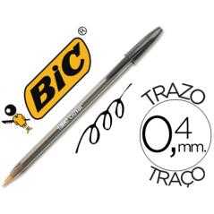 Boligrafo bic cristal original tinta negra unidad