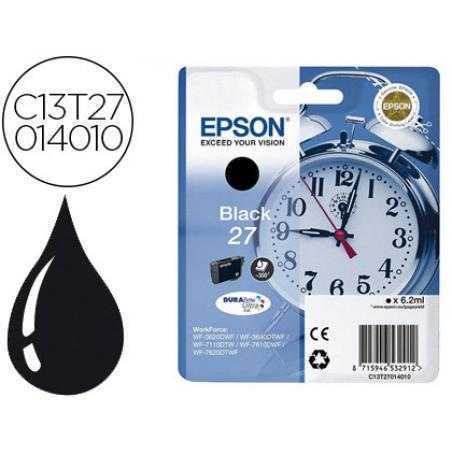 Ink-jet epson 27 wf 3620 / 3640 / 7110 / 7610 / 7620 negro 350 pag