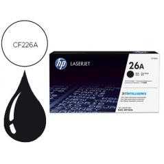 Toner hp 26a laserjet pro m402d/m402dn/m402dw/m402n/mfp m426dw/mfp m426fdn/mfp m426fdw negro 3100 paginas