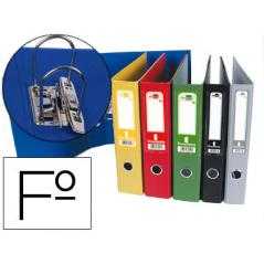 Archivador de palanca liderpapel folio documenta forrado pvc con rado lomo 52 mm colores surtidos classic