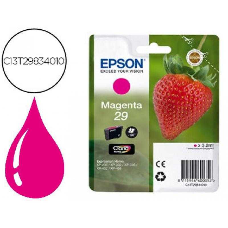 Ink-jet epson home 29 t2983 xp435/330/335/332/430/235/432 magenta 175 pag