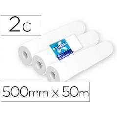 Rollo papel para camillas amoos 2 capas 67 servicios 500 mm x 50 m
