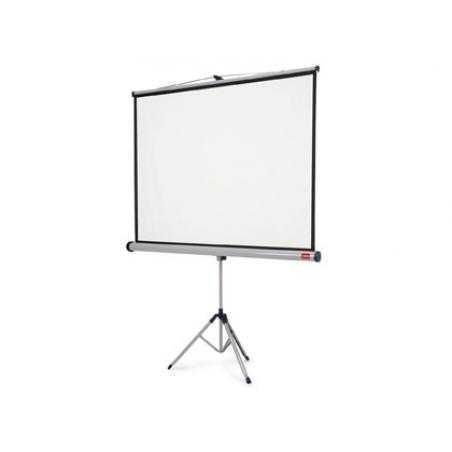 Pantalla nobo mural para proyeccion blanco mate con tripode 1500x1138 mm