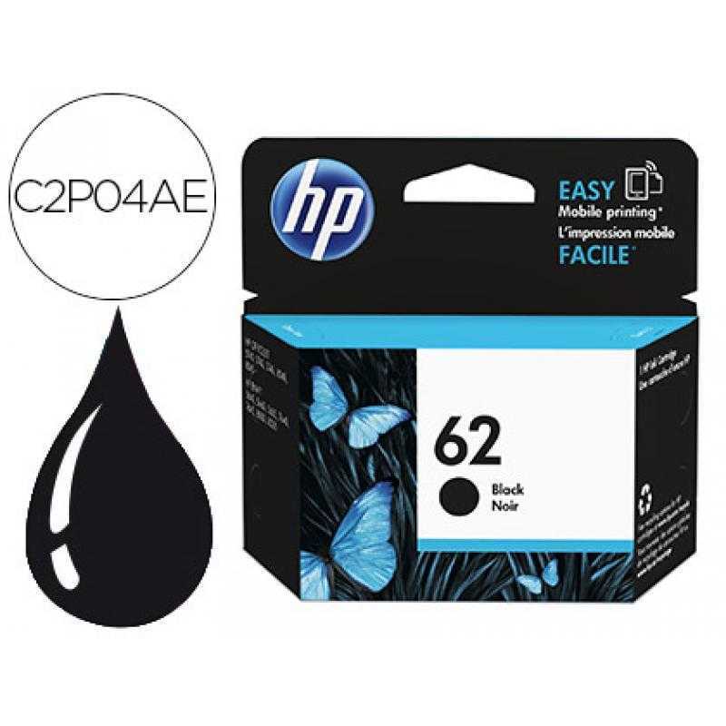 Ink-jet hp n.62 officejet 5640 / 7640 / 5740 negro -200 pag-