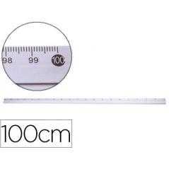 Regla q-connect metalica aluminio 100 cm