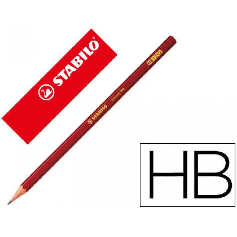 Lapices de grafito stabilo swano 306 hb unidad