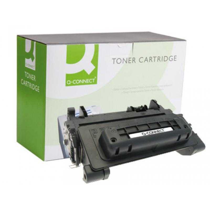 Toner q-connect compatible hp ce390a para laser jet negro -10.000 pag-