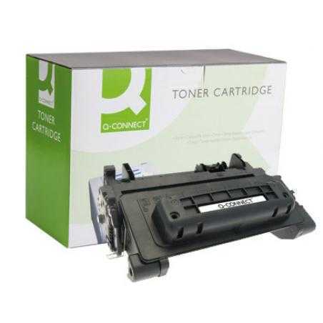 Toner q-connect compatible hp ce390a para laser jet negro -10.000 pag-