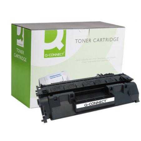 Toner q-connect compatible hp cf280x laserjet /m401 -6900 pag- negro