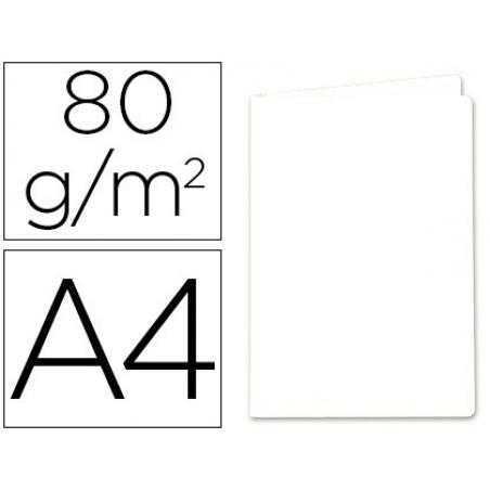 Subcarpeta papel exacompta din a4 blanca 80 gr
