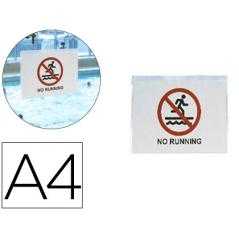 Funda autoadhesiva 3l office resistente al agua din a4 pack de 10 unidades