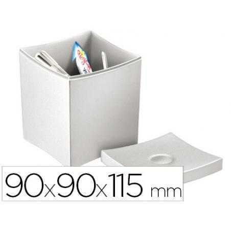Caja para infusiones cep con tapa desmontable poliestireno 90x90x115 mm