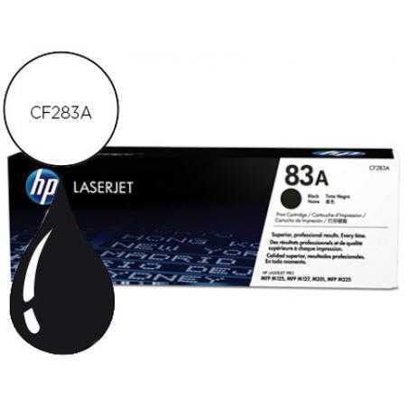 Toner hp 83a laserjet pro mfp m127/m125 negro 1500 pag