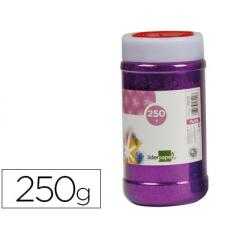 Purpurina liderpapel fantasia color violeta metalizado bote de 250 gr