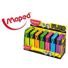Rotulador maped fluo peps classic expositor de 28 unidades colores surtidos
