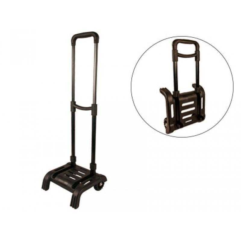 Carro portamochilas liderpapel plegable negro 860x280x260 mm