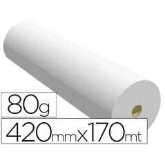 Papel reprografía ppc para planos 420mmx170mt 80gr