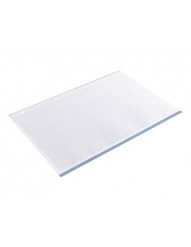 Recambio liderpapel a4 120 hojas 90gr cuadro 5 mm 4 taladros bandas de 5 colores pasteles