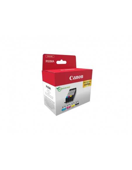 Ink-jet canon cli-571 pixma mg6852/ts6050/ts8050 multipack de 4 unidades negro/amarillo/ cian/magenta Ink-jet canon cli-571 pixma mg6852/ts6050/ts8050 multipack de 4 unidades negro/amarillo/ cian/magenta