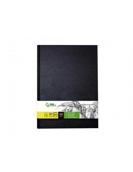 Bloc dibujo liderpapel esbozos encuadernado din a6 148x105 mm 100 hojas 100 gr/m2