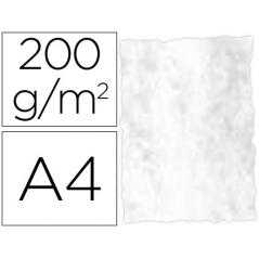 Papel pergamino din a4 troquelado 200 gr color marmoleado gris paquete de 25 hojas