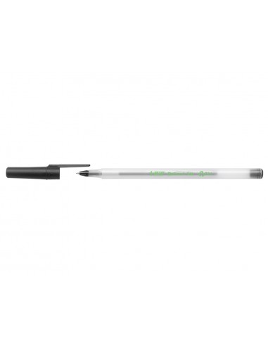 Boligrafo bic ecolutions round stic negro
