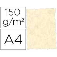 Papel pergamino din a4 troquelado 150 gr color parchment topacio paquete de 25 hojas