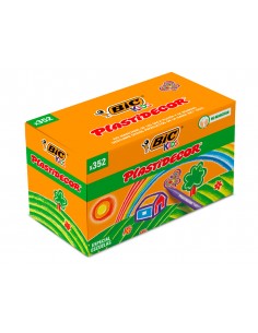 Lapices cera plastidecor school pack de 352 unidades colores surtidos 16 x color