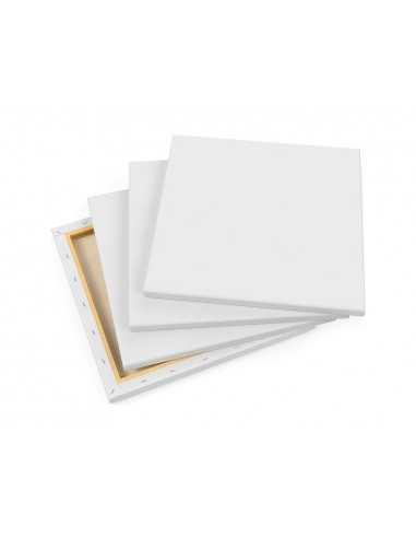 Bastidor liderpapel6f lienzo grapado trasero algodon 100% marco pawlonia 1,8x3,8 cm bordes madera 41x33 cm
