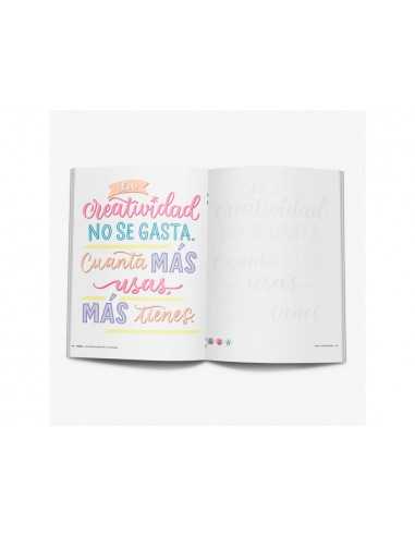 Cuaderno rubio lettering caligrafia creativa arte y creatividad