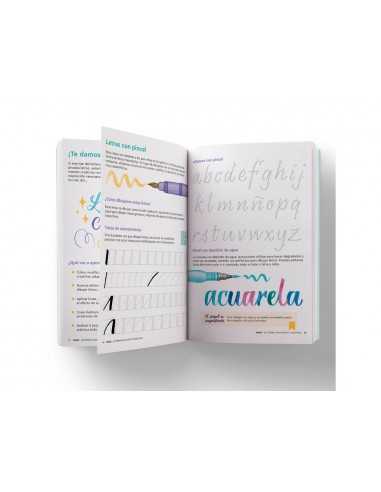 Cuaderno rubio lettering para mentes creativas
