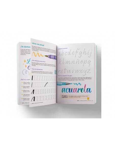 Cuaderno rubio lettering para mentes creativas