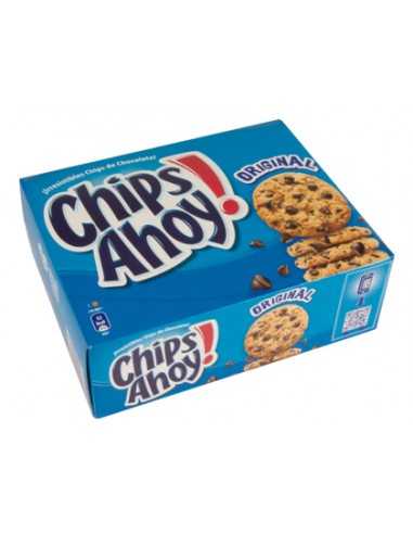 Galleta chips ahoy paquete de 128 gr caja de 2 unidades