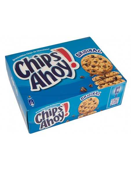 Galleta chips ahoy paquete de 128 gr caja de 2 unidades